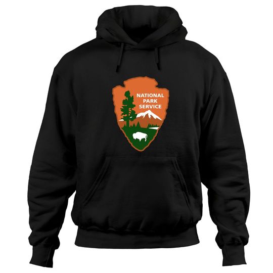 Discover national park service logo - National Park Gift - Hoodies
