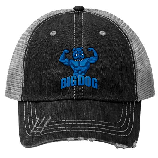 Discover big dog Print Trucker Hat