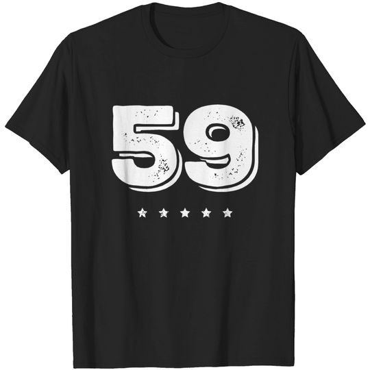 Discover 59 number jersey T-shirt