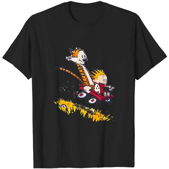 Discover Calvin and The hobbes Classic T-Shirt