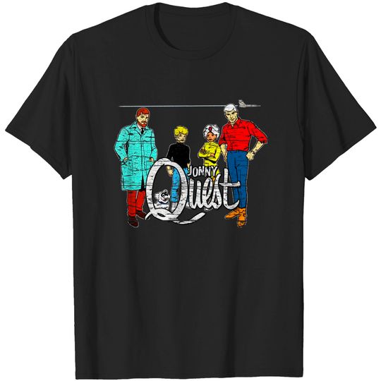Discover Jonny Quest - weathered board distressed - Jonny Quest - T-Shirt