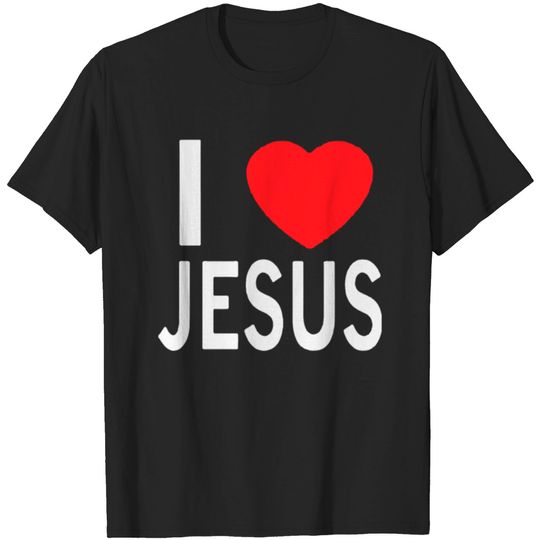 Discover I LOVE JESUS T-shirt