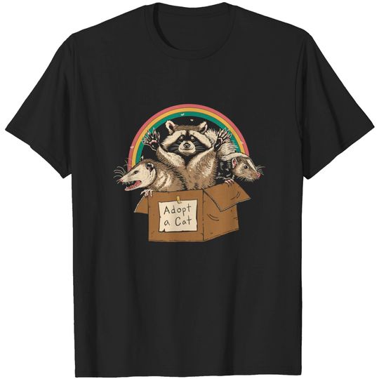 Discover Adopt Forbidden Cats - Cat - T-Shirt
