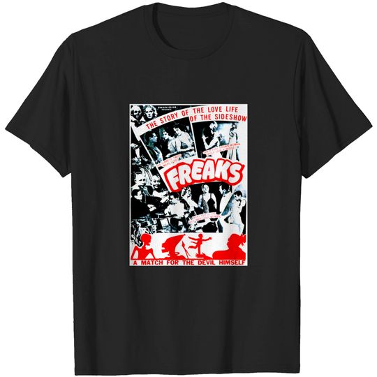 Discover Freaks by Tod Browning - Horror - T-Shirt
