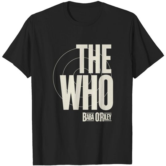 Discover THE WHO T-shirt