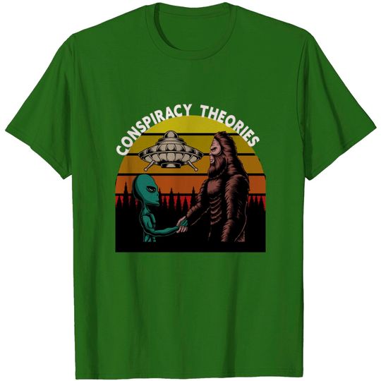 Discover Conspiracy Theories T-shirt
