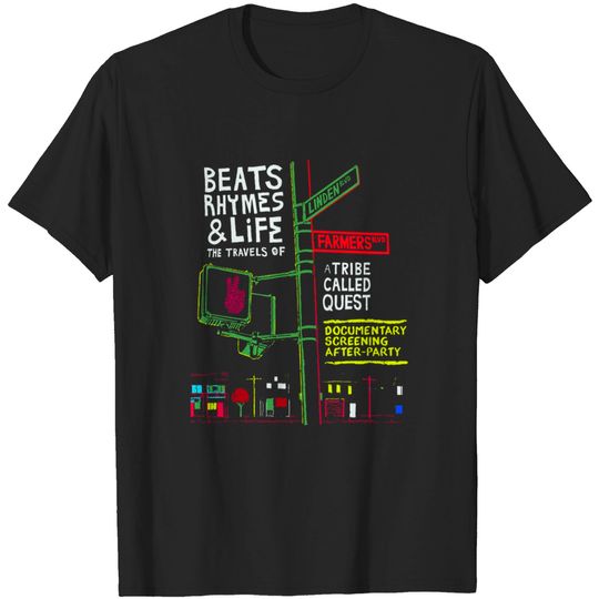 Discover sign of tribe - Tribe Called Quest - T-Shirt