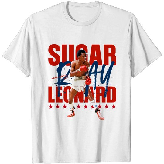 Discover Sugar Ray Leonard - Sugar Ray Leonard Boxing - T-Shirt