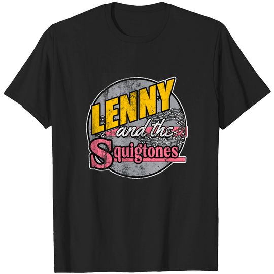 Discover Lenny and the Squigtones, distressed - Lenny And Squiggy - T-Shirt