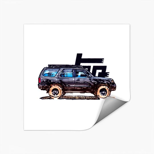 Discover 3rd Gen 4Runner TRD - Midnight - 4runner - Stickers