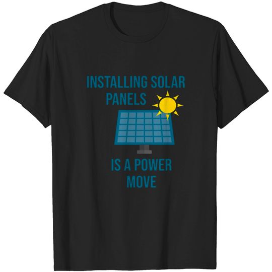 Discover Custom Dc Solar Panel Cell T-shirt