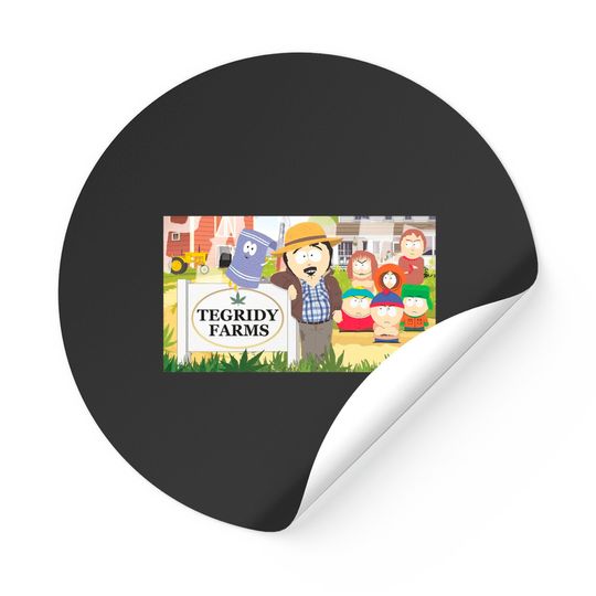 Discover Parc Tegridy Farms Randy Marsh South Stickers