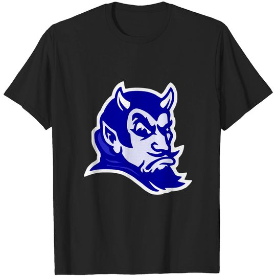 Discover Vintage Style Blue Devil Mascot (Bluer) - Duke Basketball - T-Shirt