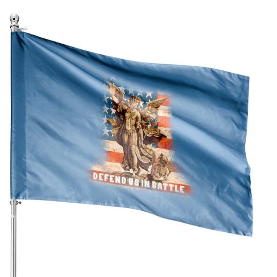 Discover St Michael The Archangel USA United States Flag House Flags