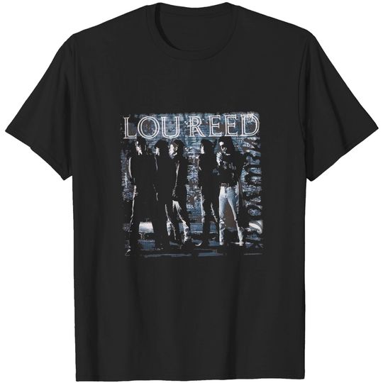 Discover LOU REED New York T shirt The  Velvet Rock Metal Band Black Shirt, LOU Reed Metal Band Vintage T-Shirt