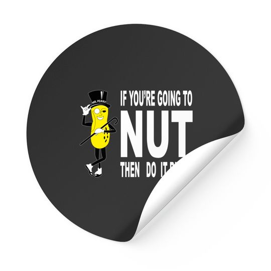 Discover Mr. Peanut Joke - Nut - Stickers