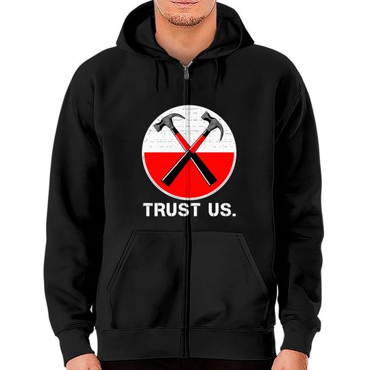 Discover Roger Waters Trust Us Zip Hoodies