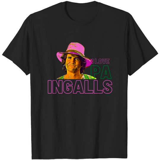 Discover PA INGALLS - Little House On The Prairie - T-Shirt