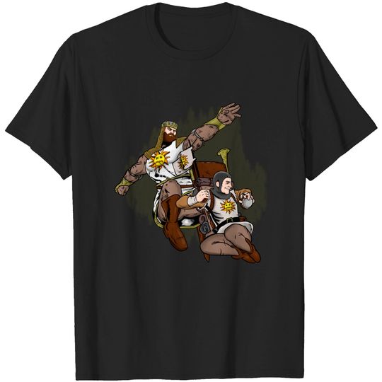 Discover The Dark King - Monty Python And The Holy Grail - T-Shirt