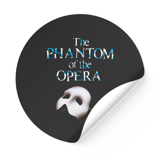 Discover The Phantom of The Opera Broadway Stickers