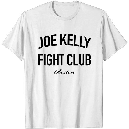 Discover Red Sox Jersey - Red Joe Kelly Logo Jersey Fight Club - T-Shirt