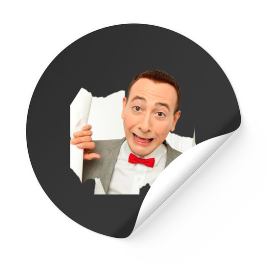 Discover Pee Wee Herman - Peewee Herman - Stickers