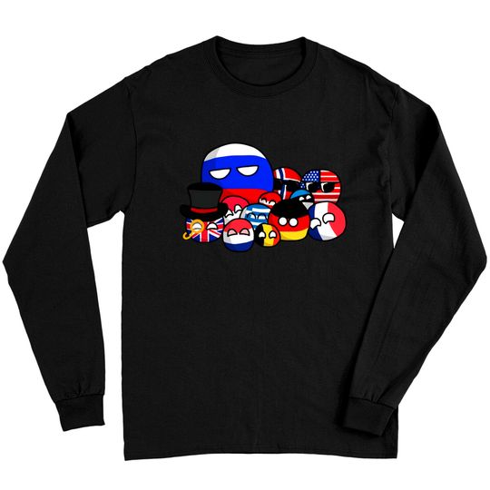 Discover CountryBalls - Country Balls - Long Sleeves