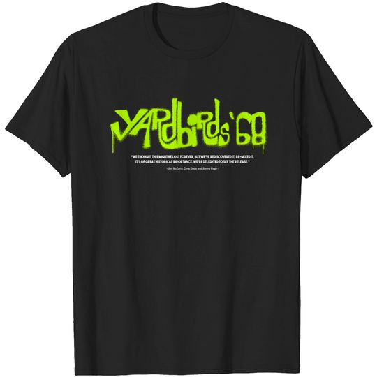 Discover YARDBIRDS JP 68 - Jimmy Page - T-Shirt