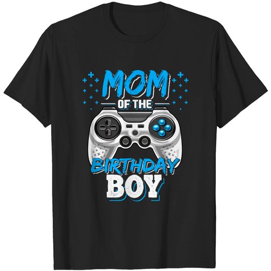 Discover Mom of the Birthday Boy Matching Video Gamer Birthday Party T-Shirt