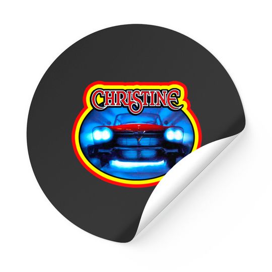 Discover Classic 80s Christine Movies Stickers