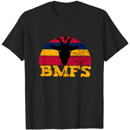 Discover BMFS Billy Strings Vintage Sunset Goat - Billy Strings - T-Shirt