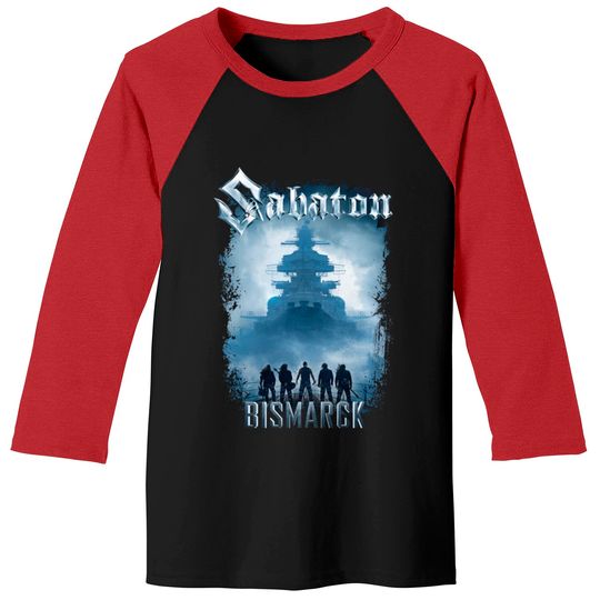 Discover bismarck one year anniversary sabaton Baseball Tees