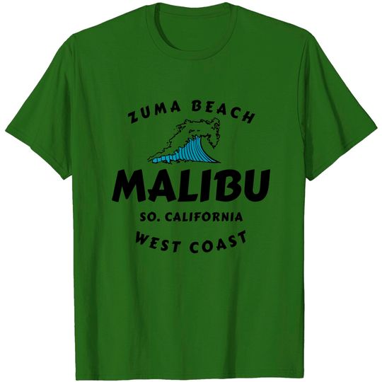 Discover Zuma Beach - Malibu, California - Zuma Beach Malibu California - T-Shirt