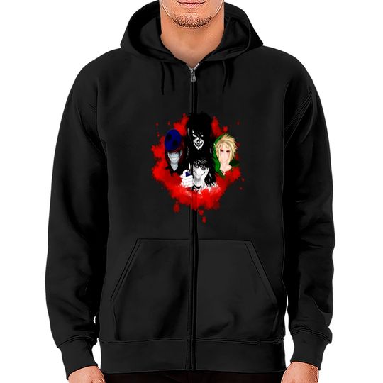 Discover Creepypasta - Creepypasta - Zip Hoodies
