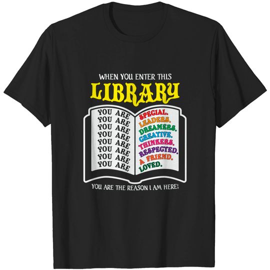 Discover Library - Librarian - T-Shirt