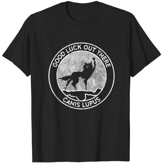 Discover Fantastic Mr Fox - Wolf - Canis Lupus - Mountain - Weathered - Fantastic Mr Fox - T-Shirt