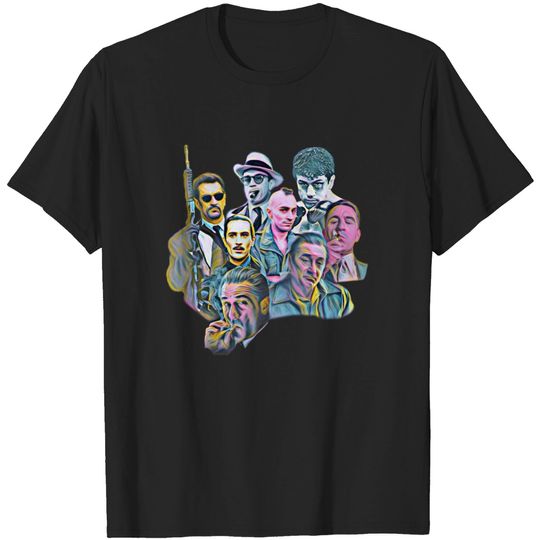 Discover Robert De Niro Painting Goodfellas T-Shirt