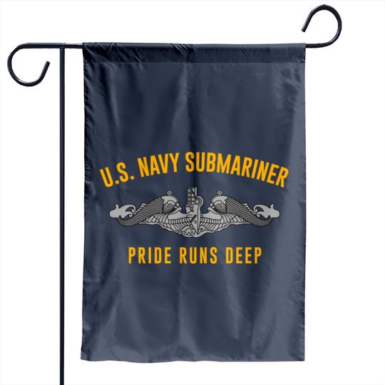 Discover US Navy Sub Veteran Submariner Pride Runs Deep Garden Flags