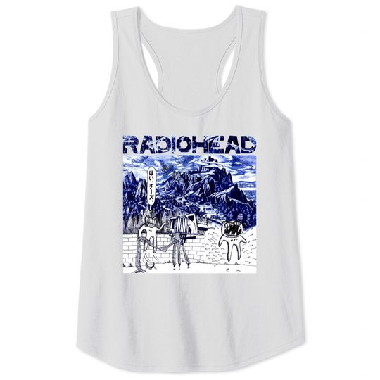 Discover Vintage Radiohead Tank Tops