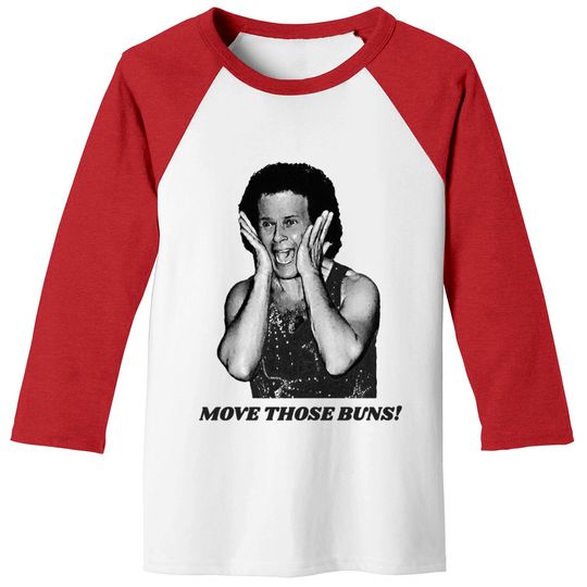 Discover Richard Simmons - Move Those Buns FanArt - Richard Simmons - Baseball Tees