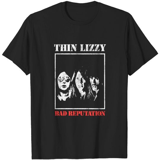 Discover Thin Lizzy Bad Reputation Tee T-Shirt