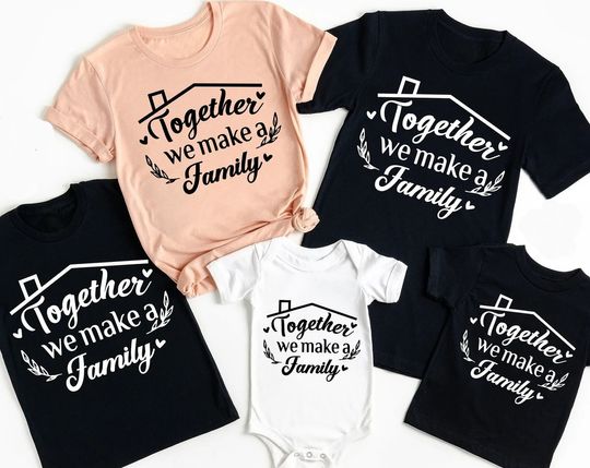 Discover We Are Family Matching Shirts