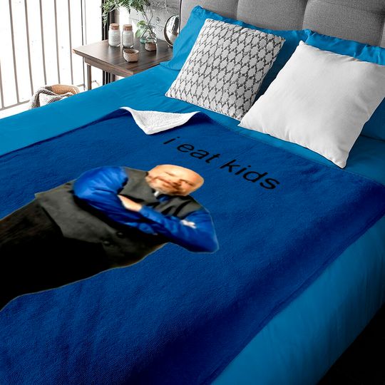 Discover Bertram Winkle I Eat Kids Baby Blankets