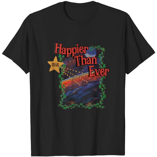 Discover Vintage Happier Than Ever t shirt