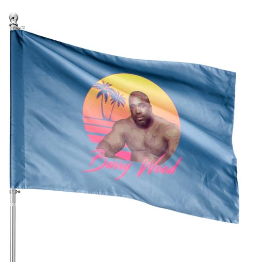 Discover Barry Wood Vintage Aesthetic - Barry Wood - House Flags