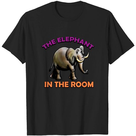 Discover The Elephant in the Room - Cartoons - T-Shirt