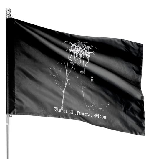 Discover Darkthrone Under A Funeral Moon | Black Metal - Darkthrone - House Flags