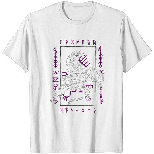 Discover Viking Age - Huginn And Muninn - Odin's Ravens - Valhalla - T-Shirt