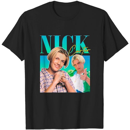 Discover Nick Carter | Backstreet Boys 90s Style Shirt, Backstreet Boys Graphic Tee