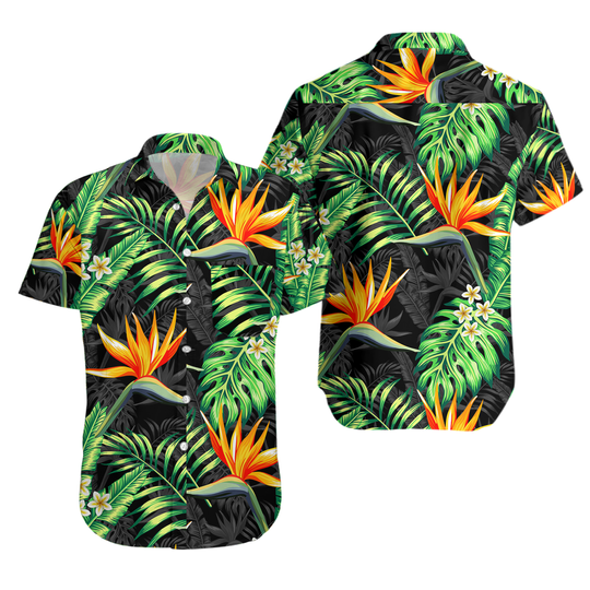 Discover Bird of Paradise Hawaiian shirt